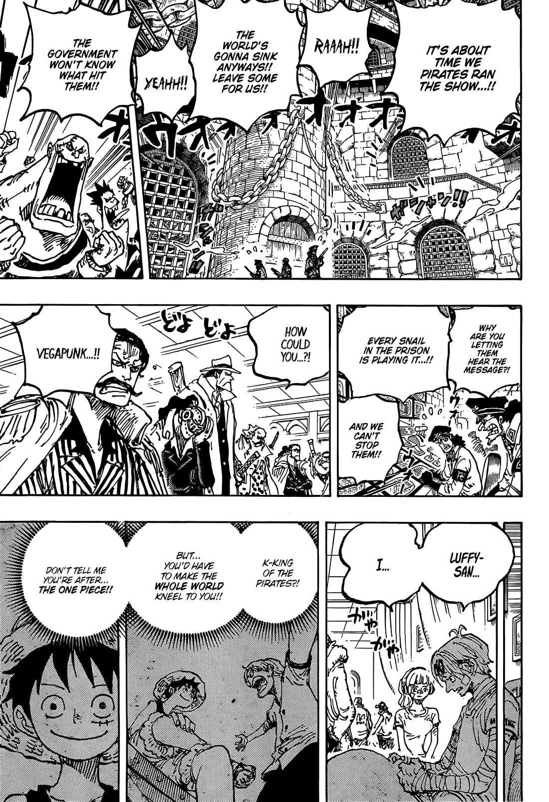 One Piece Manga, chapter 1122, page 4