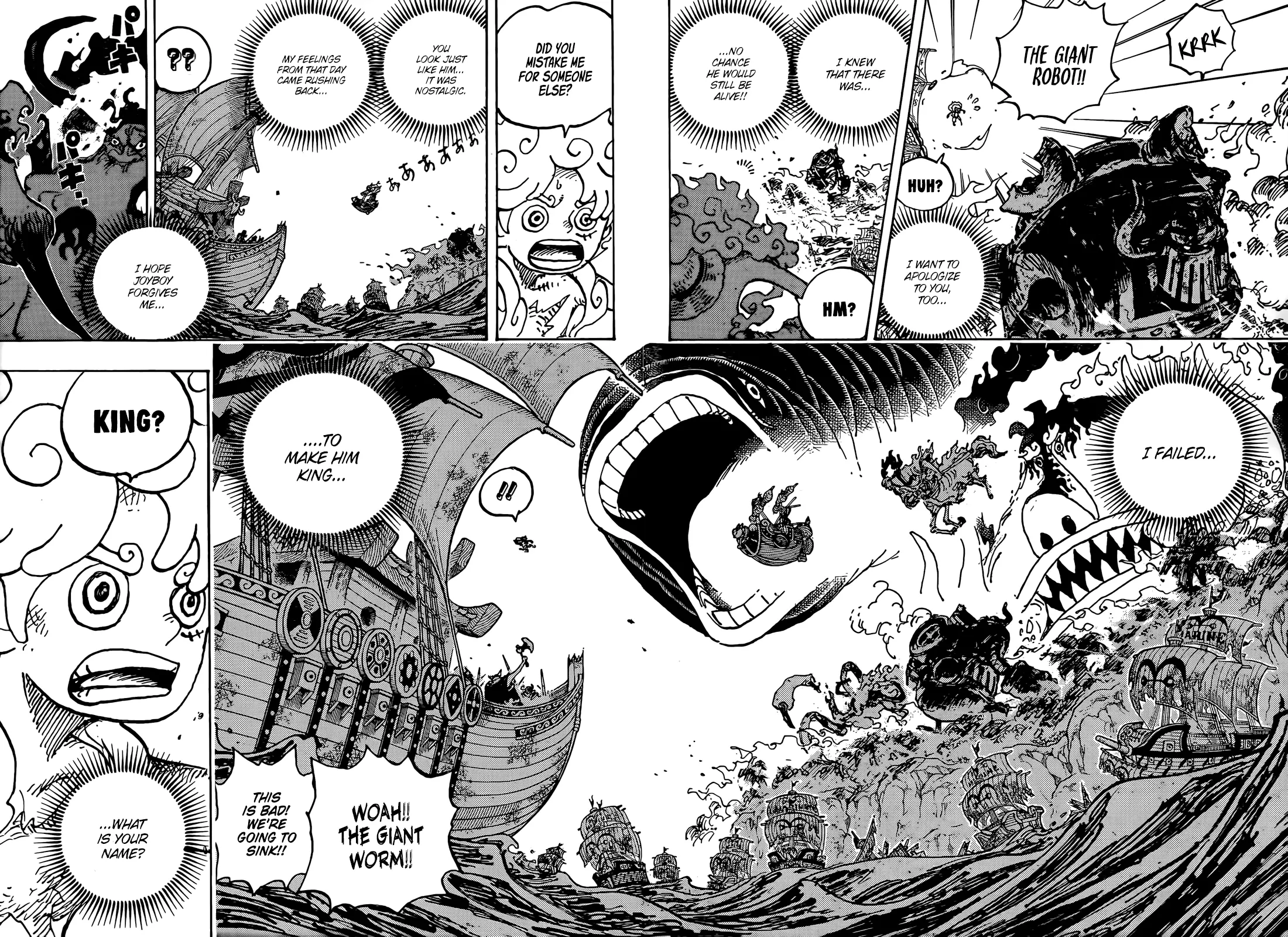One Piece Manga, chapter 1122, page 8