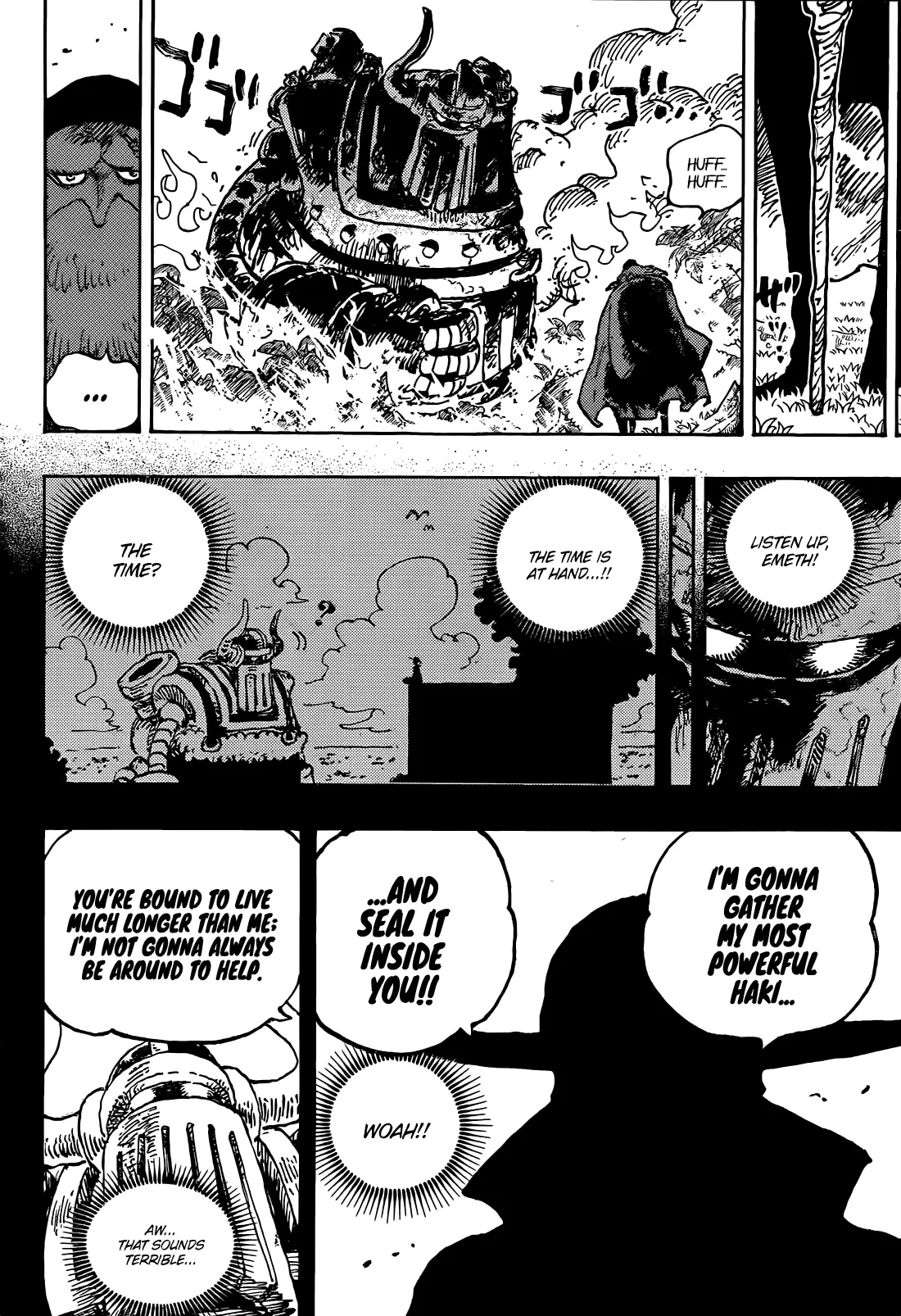 One Piece Manga, chapter 1122, page 13