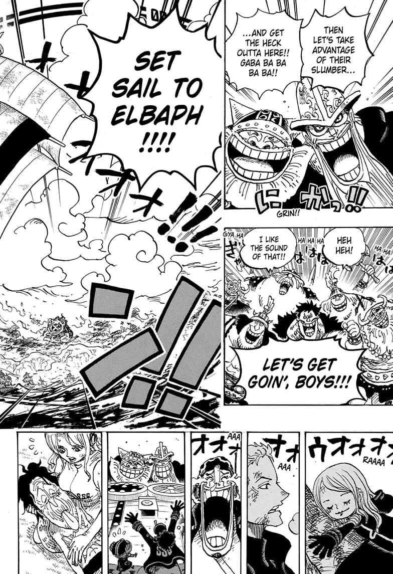 One Piece Manga, chapter 1123, page 4