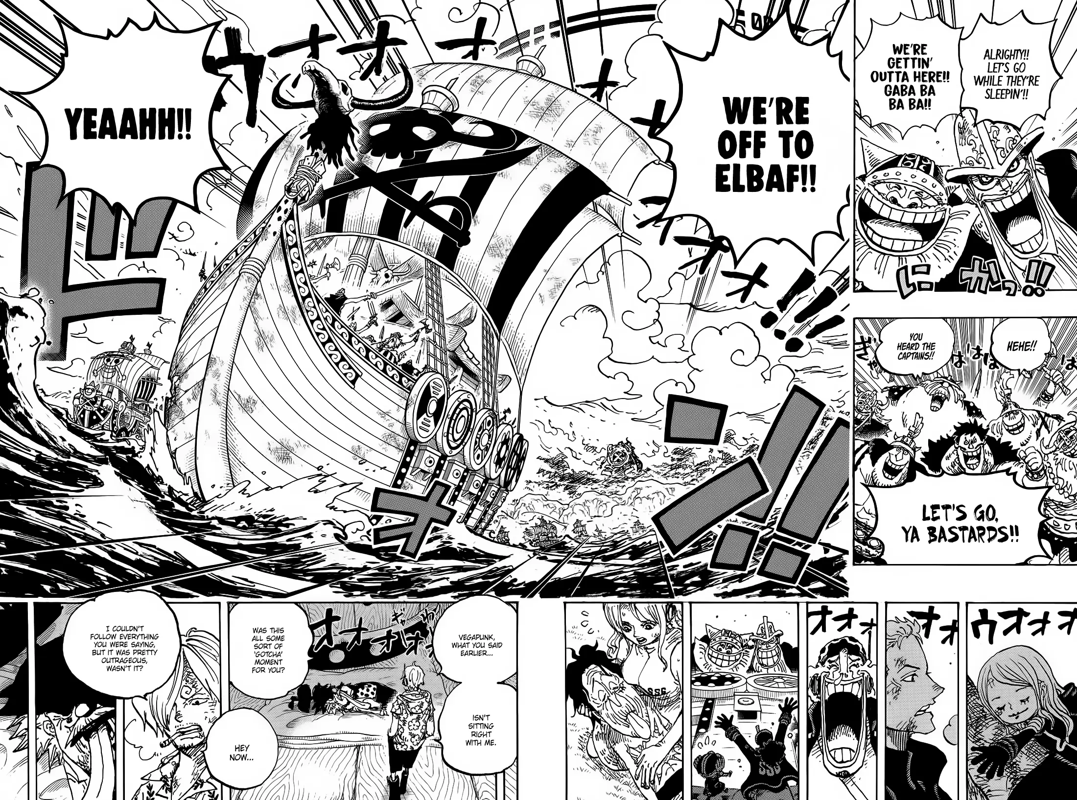 One Piece Manga, chapter 1123, page 6