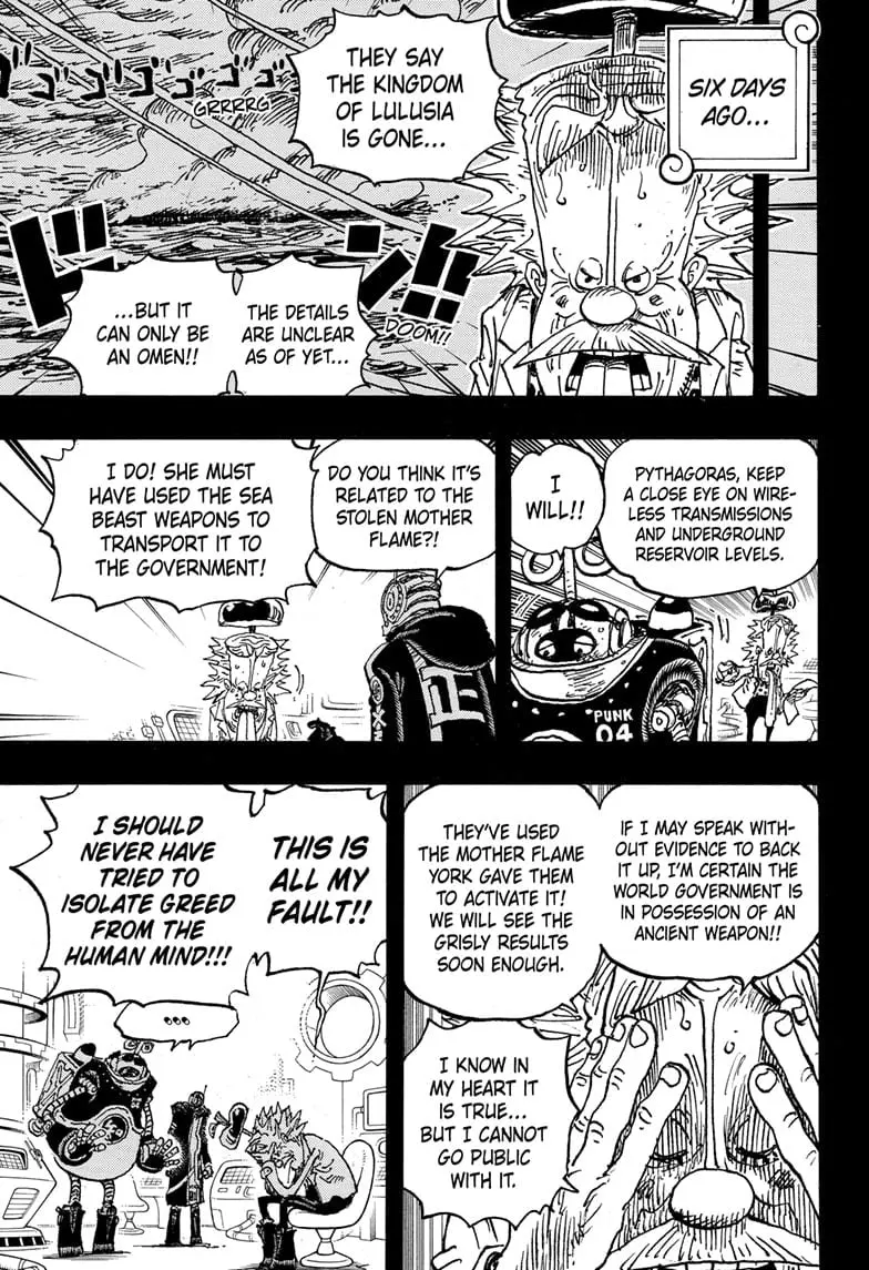 One Piece Manga, chapter 1123, page 10