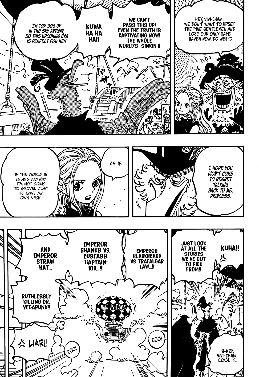 One Piece Manga, chapter 1124, page 3