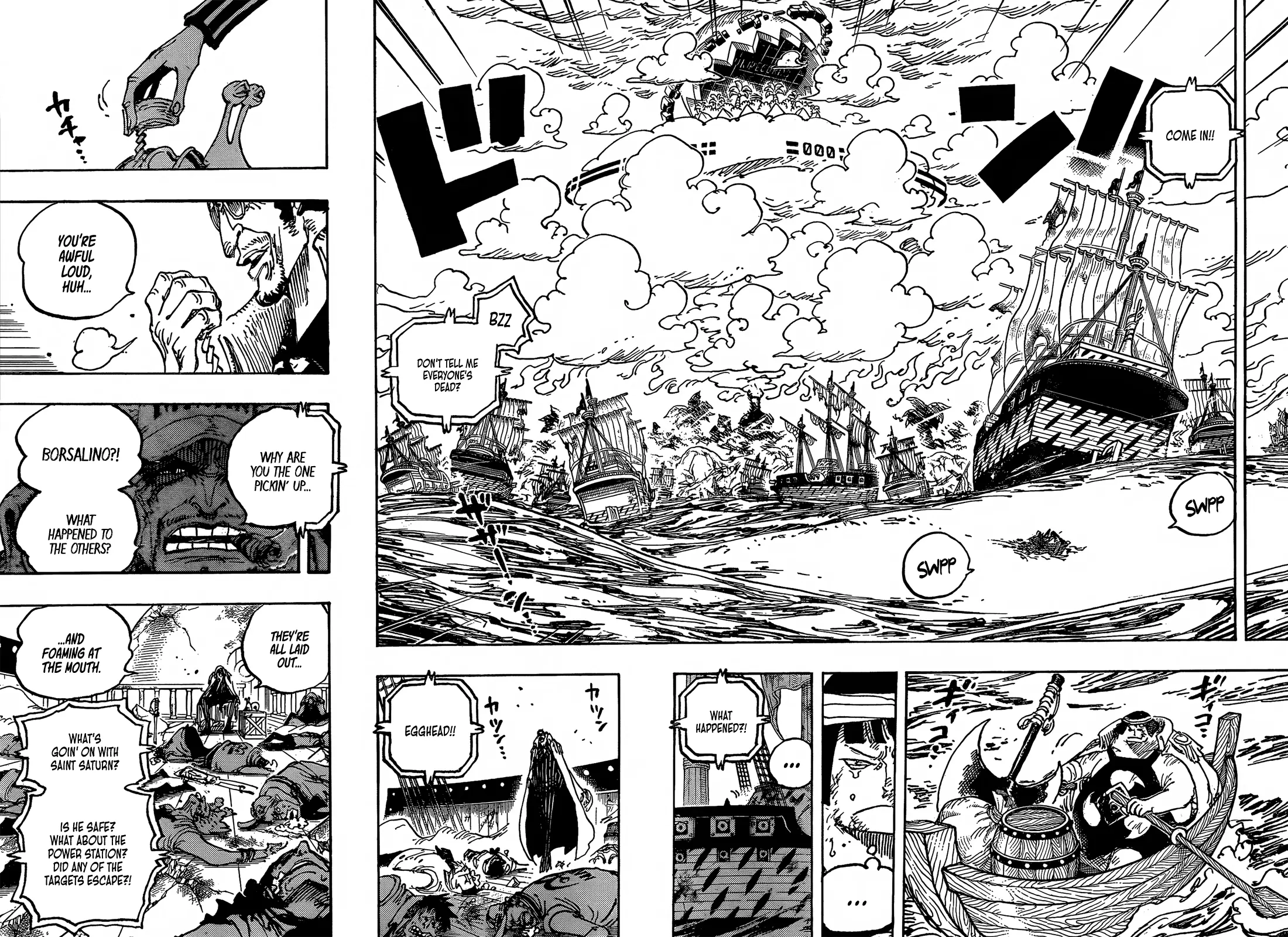 One Piece Manga, chapter 1124, page 4
