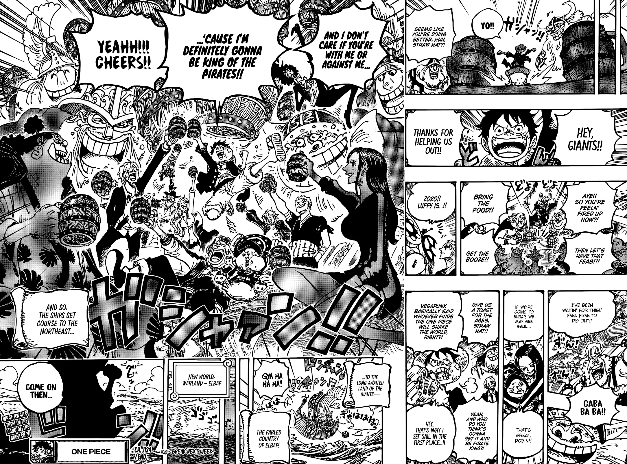 One Piece Manga, chapter 1124, page 11