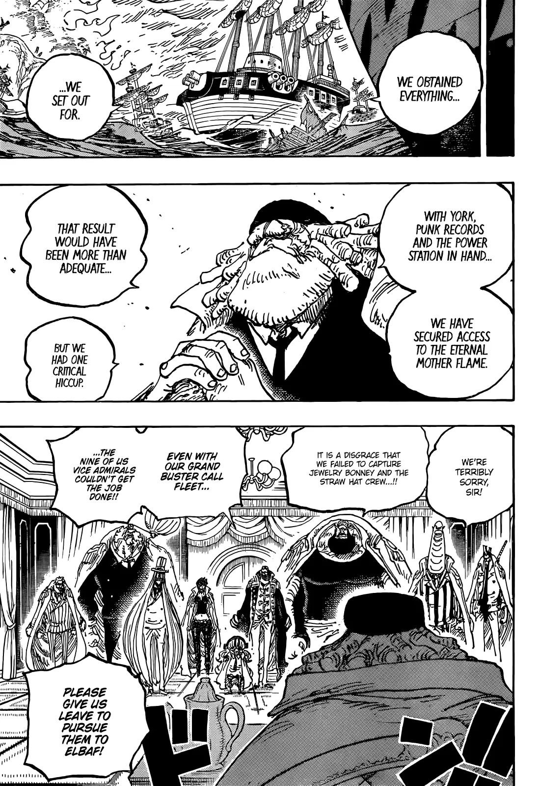 One Piece Manga, chapter 1125, page 3