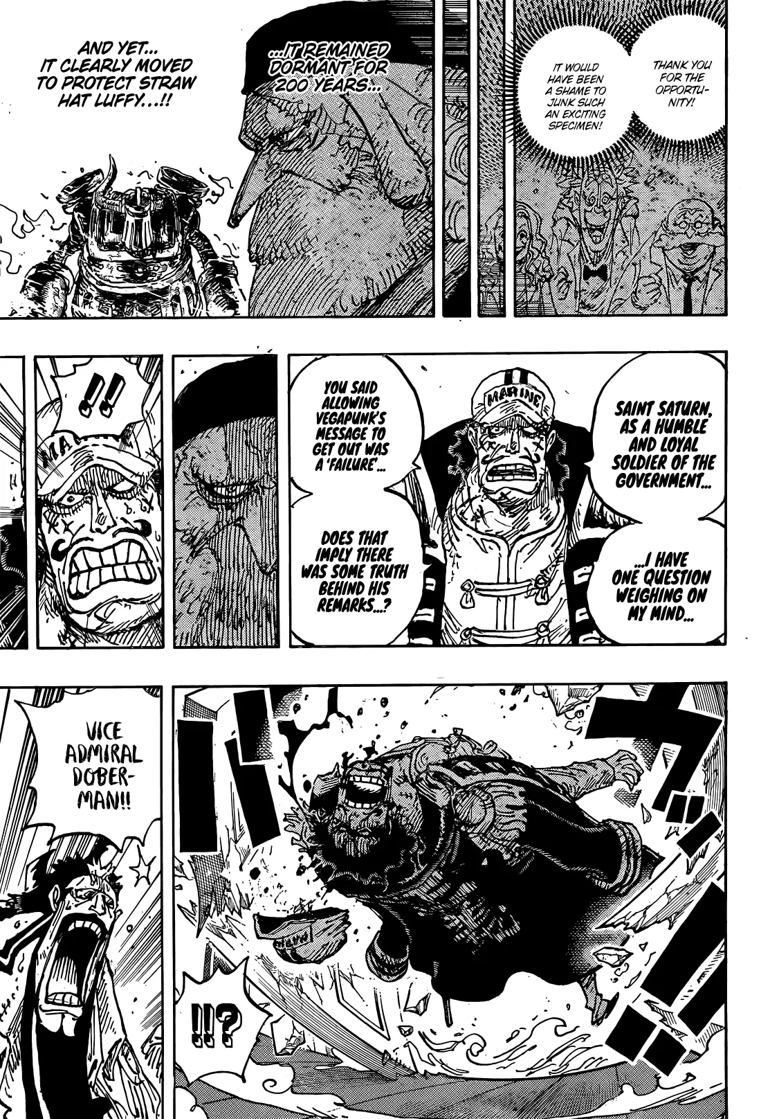 One Piece Manga, chapter 1125, page 5