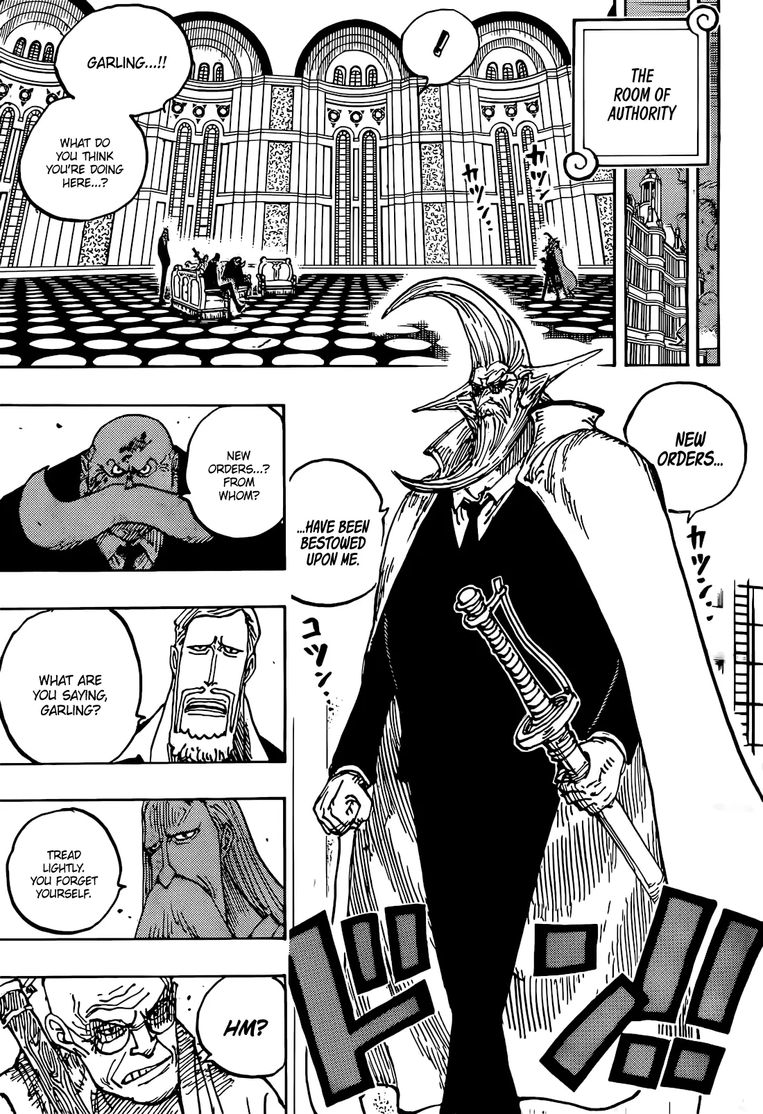 One Piece Manga, chapter 1125, page 9