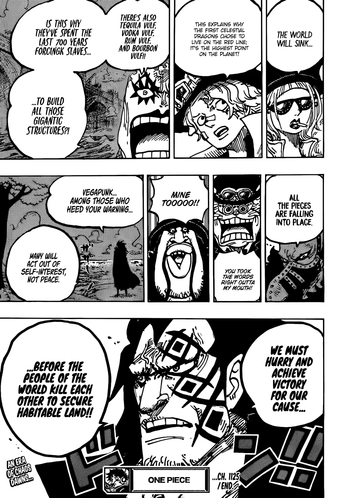 One Piece Manga, chapter 1125, page 16