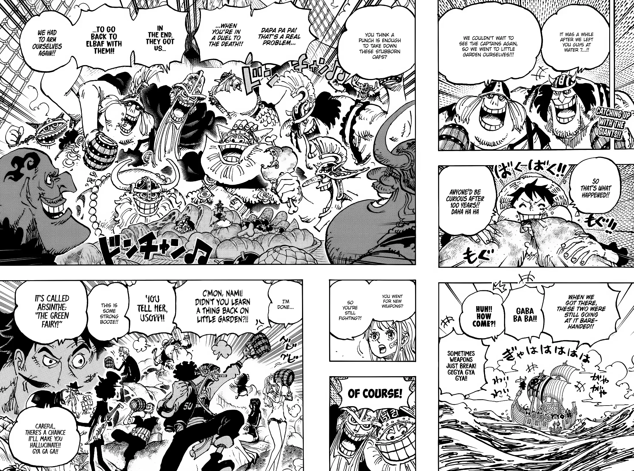 One Piece Manga, chapter 1126, page 2