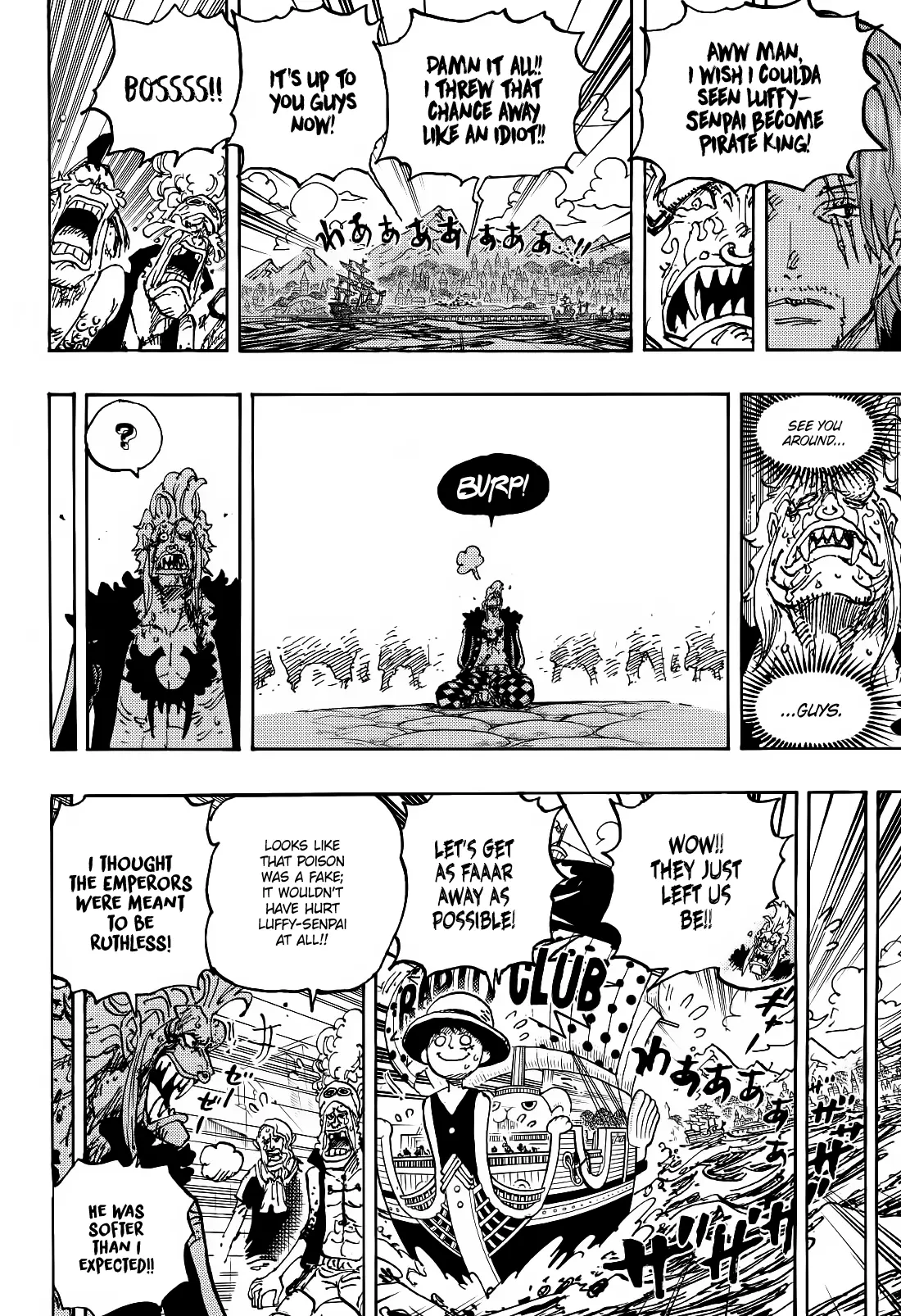 One Piece Manga, chapter 1126, page 8