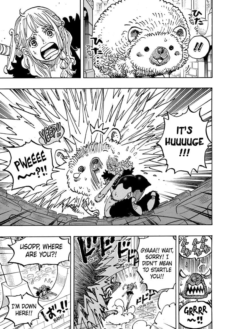 One Piece Manga, chapter 1127, page 5