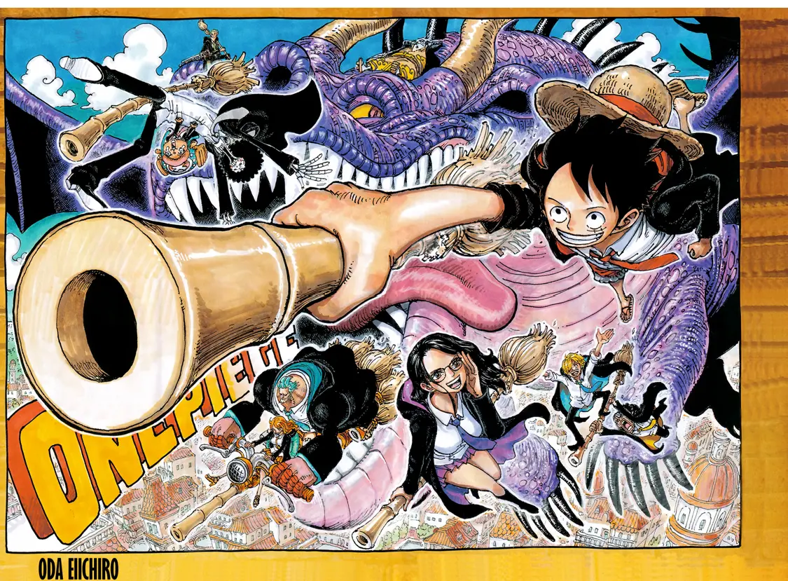 One Piece Manga, chapter 1128, page 2