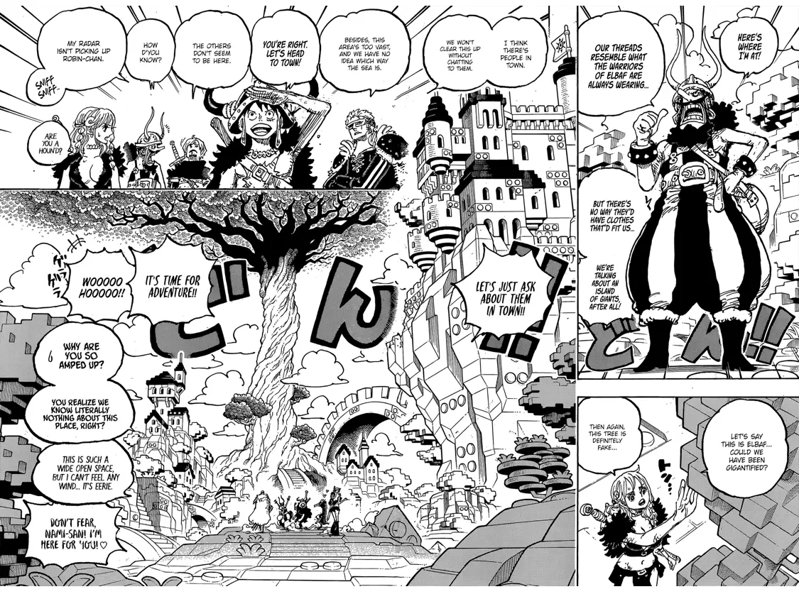 One Piece Manga, chapter 1128, page 4