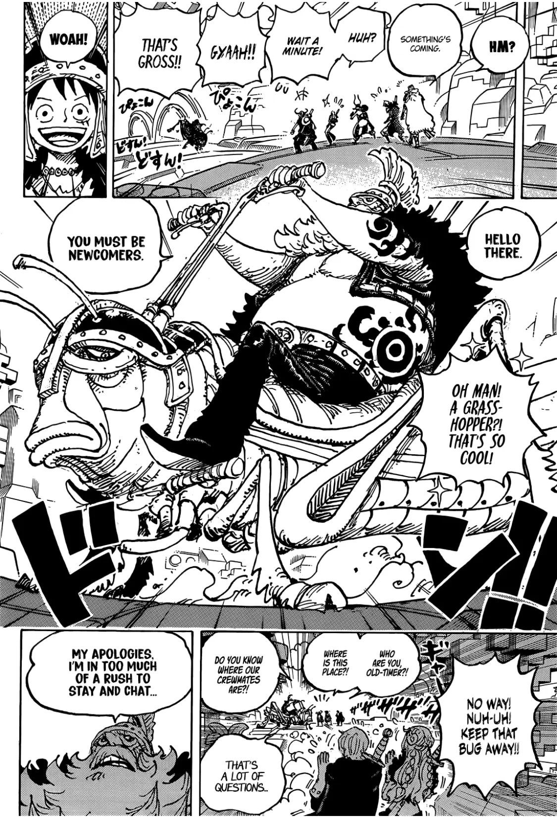 One Piece Manga, chapter 1128, page 5