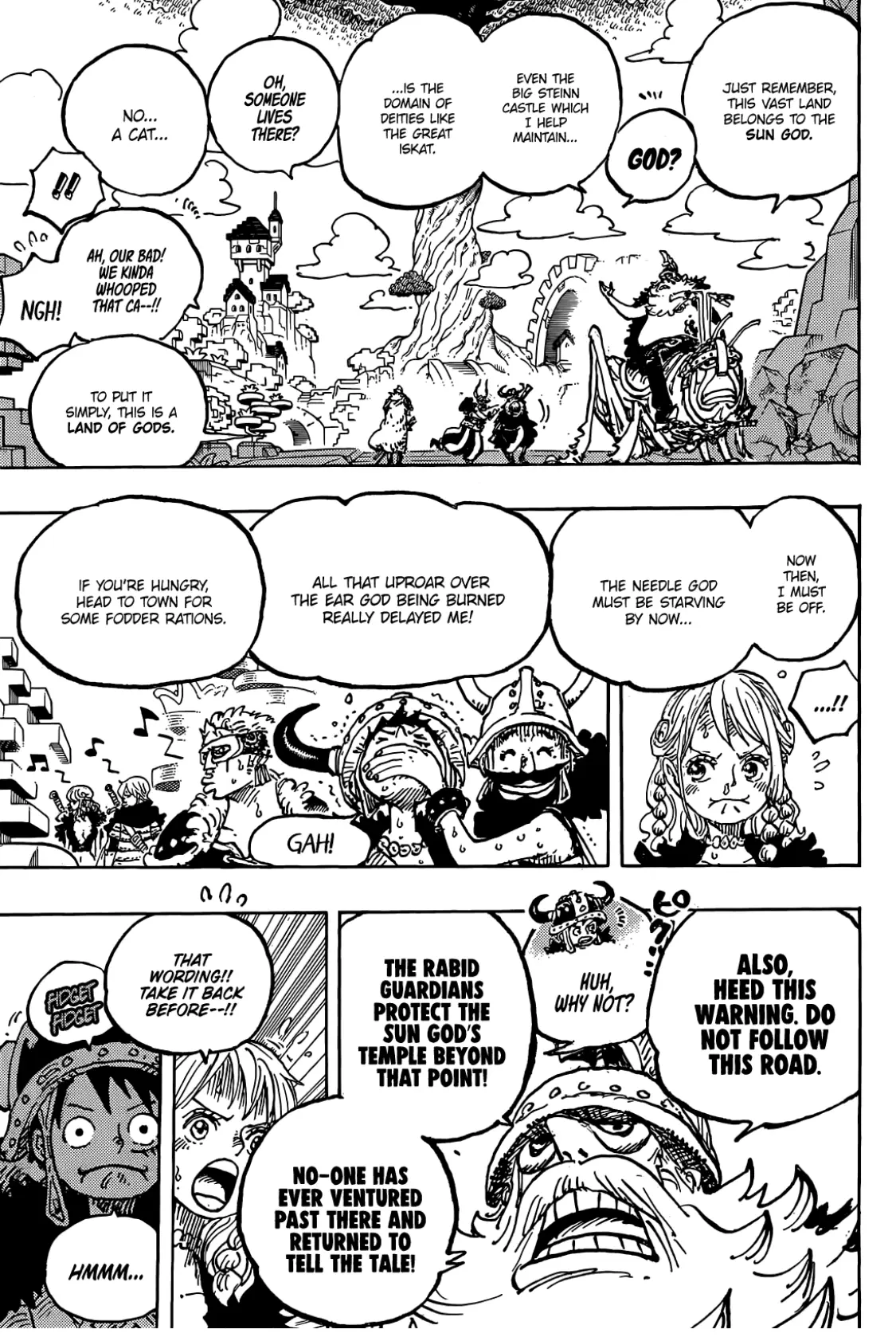 One Piece Manga, chapter 1128, page 6