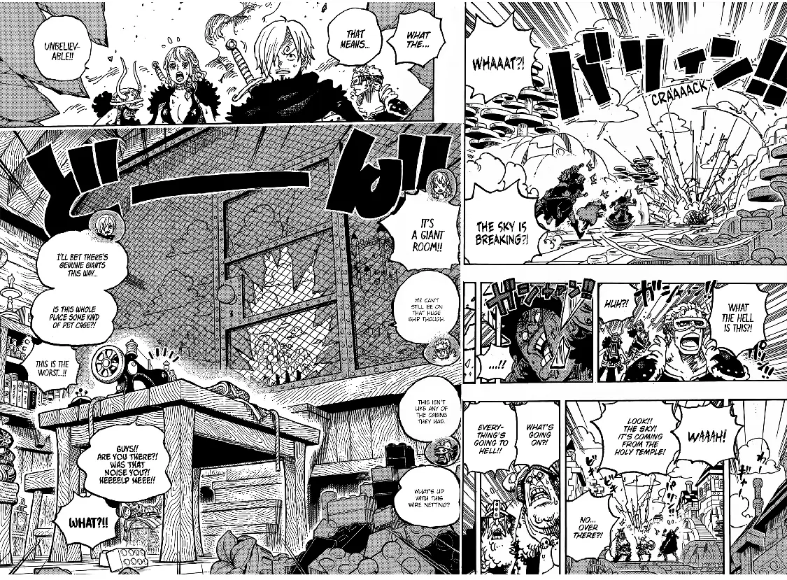 One Piece Manga, chapter 1128, page 9
