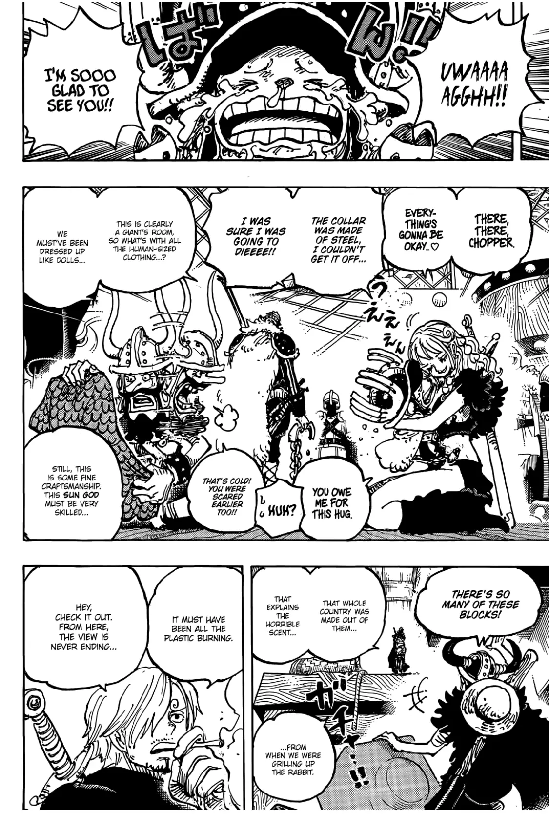 One Piece Manga, chapter 1128, page 10