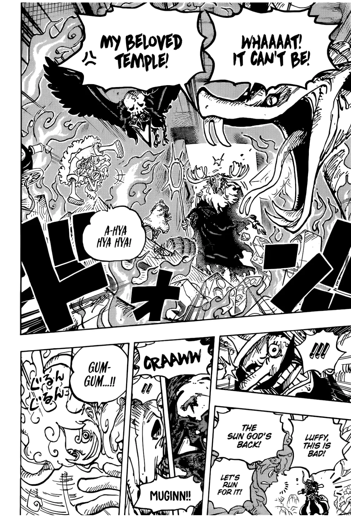 One Piece Manga, chapter 1128, page 14