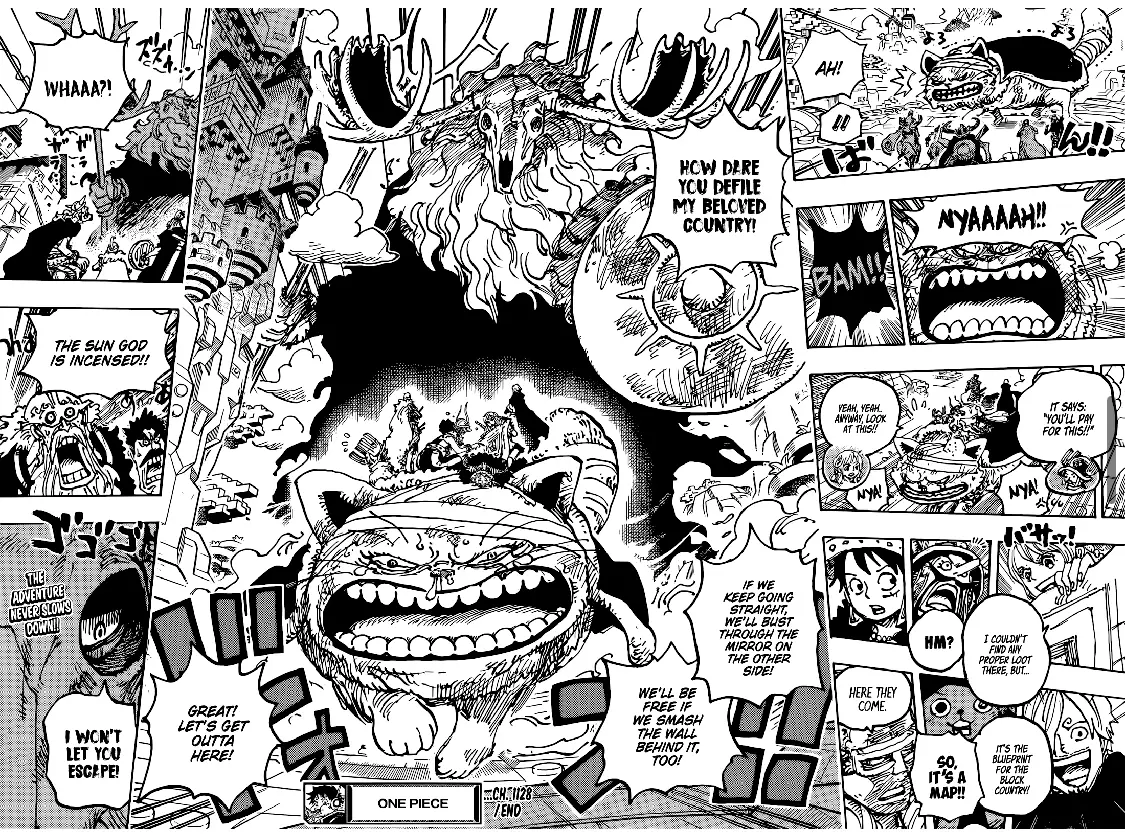 One Piece Manga, chapter 1128, page 16