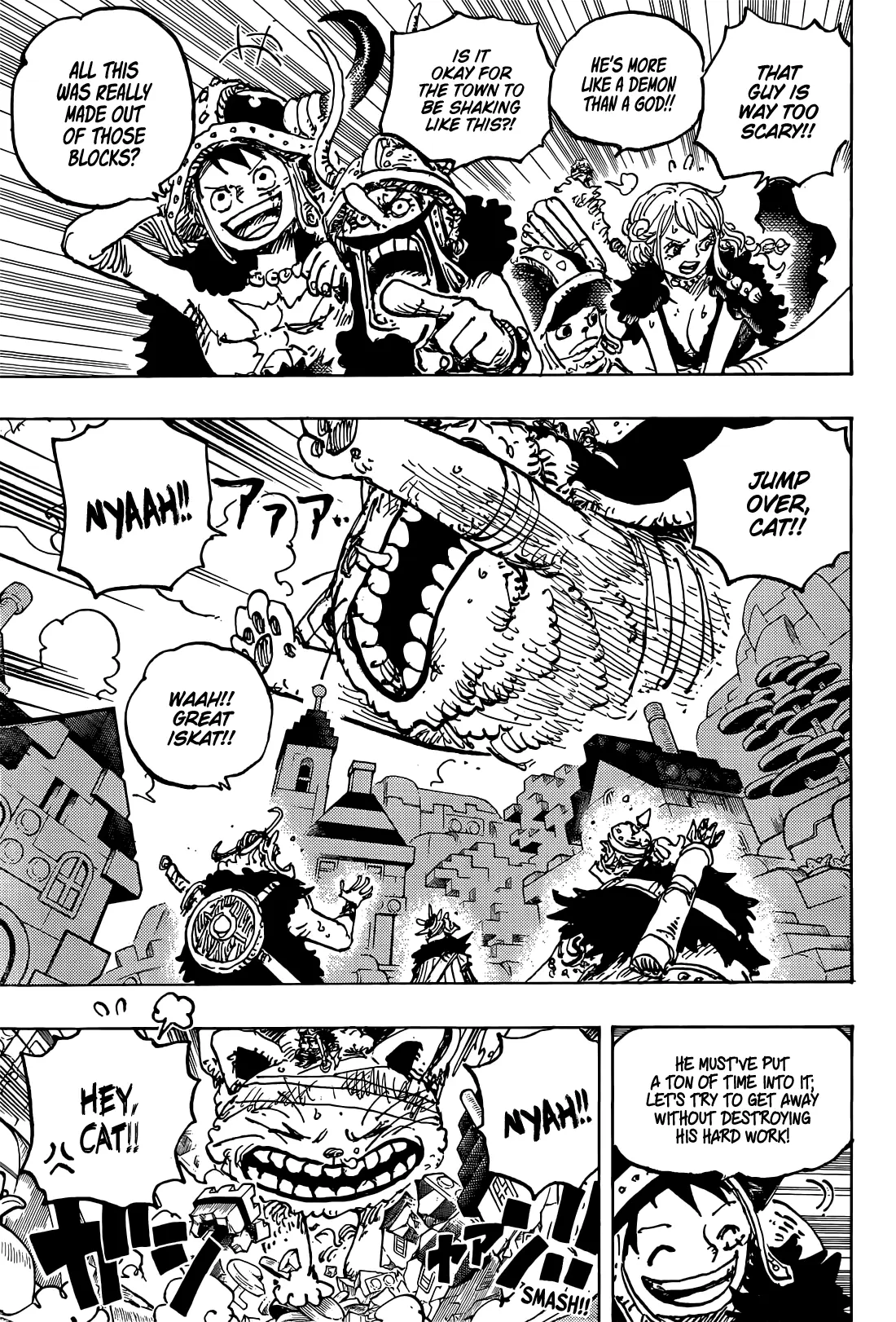 One Piece Manga, chapter 1129, page 3