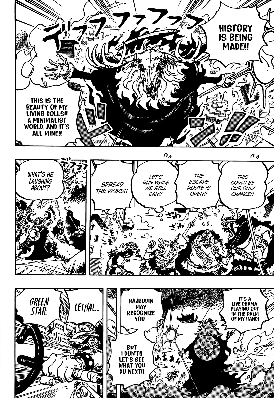 One Piece Manga, chapter 1129, page 9