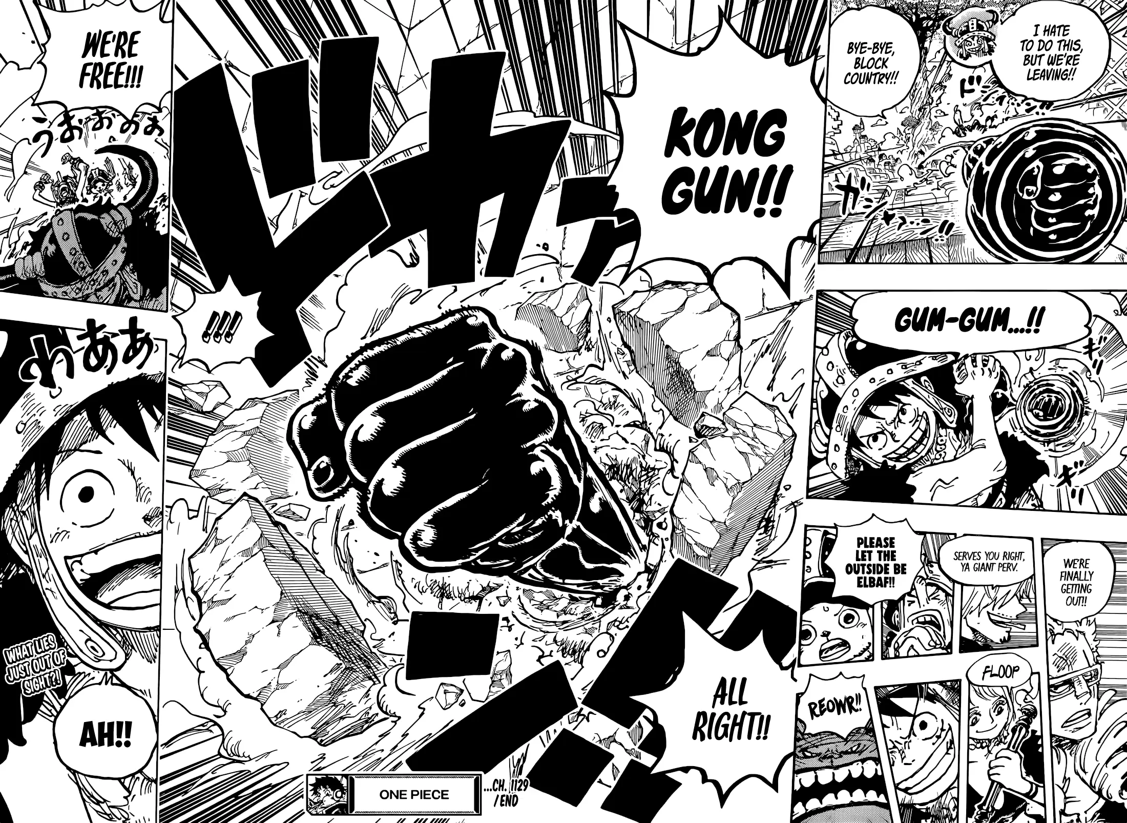 One Piece Manga, chapter 1129, page 15