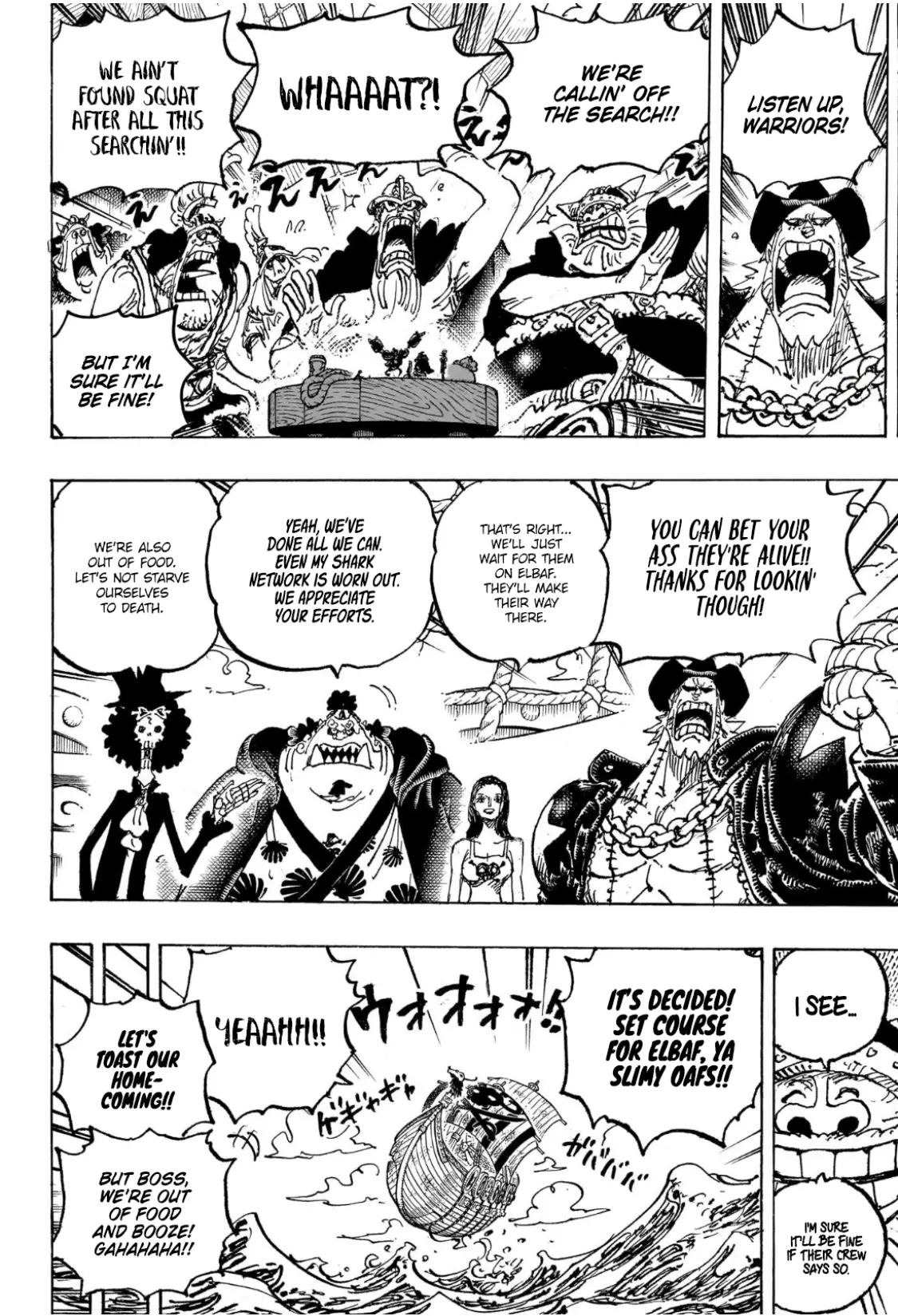 One Piece Manga, chapter 1130, page 2