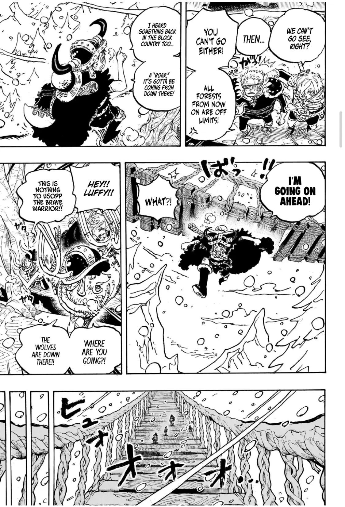 One Piece Manga, chapter 1130, page 7