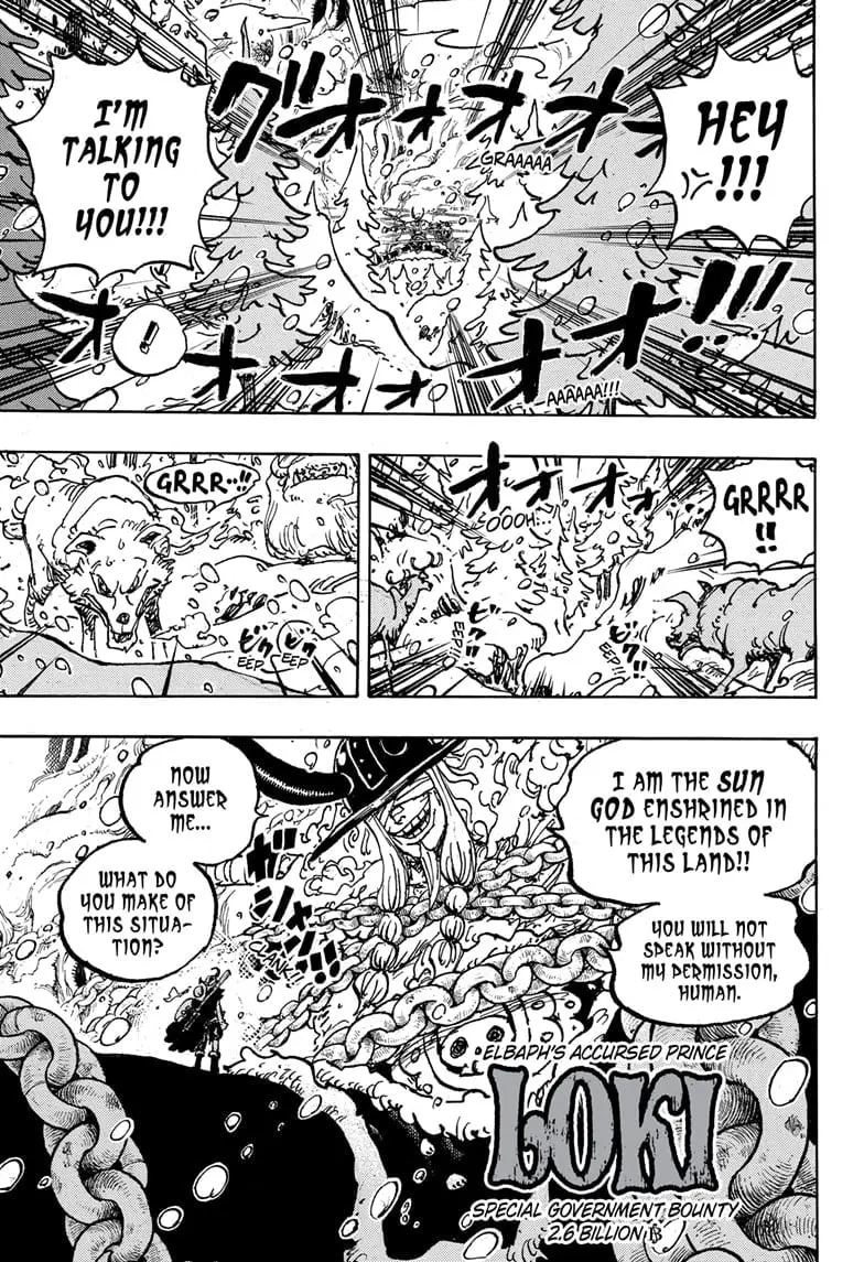 One Piece Manga, chapter 1131, page 3