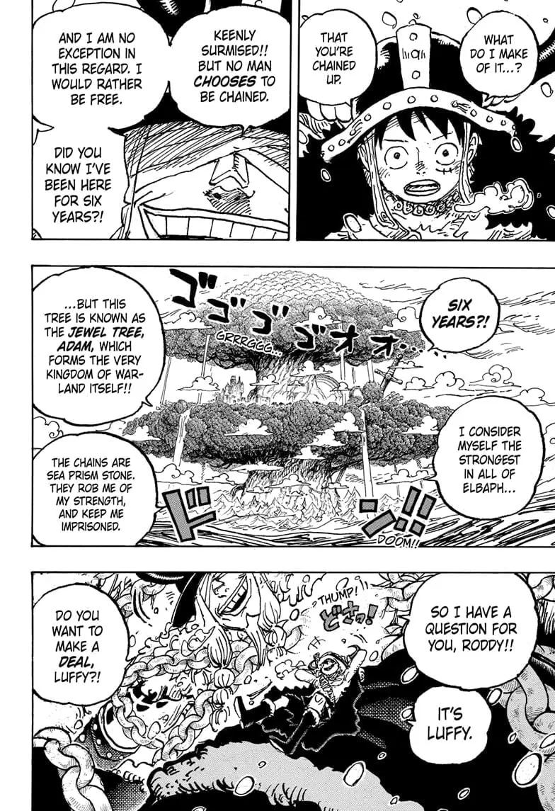 One Piece Manga, chapter 1131, page 4