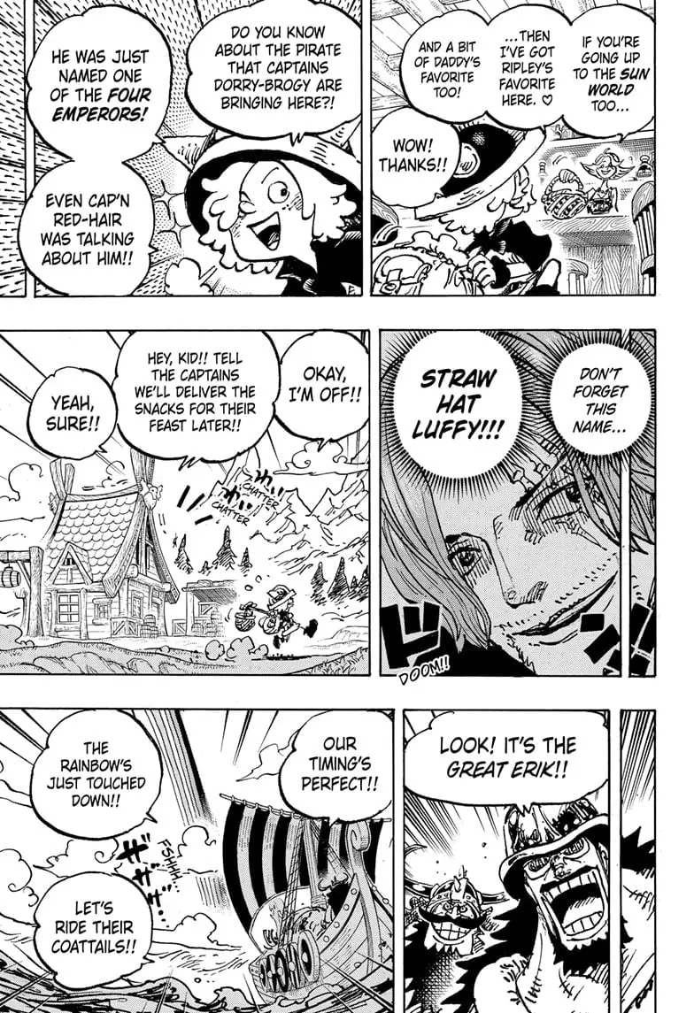 One Piece Manga, chapter 1132, page 3