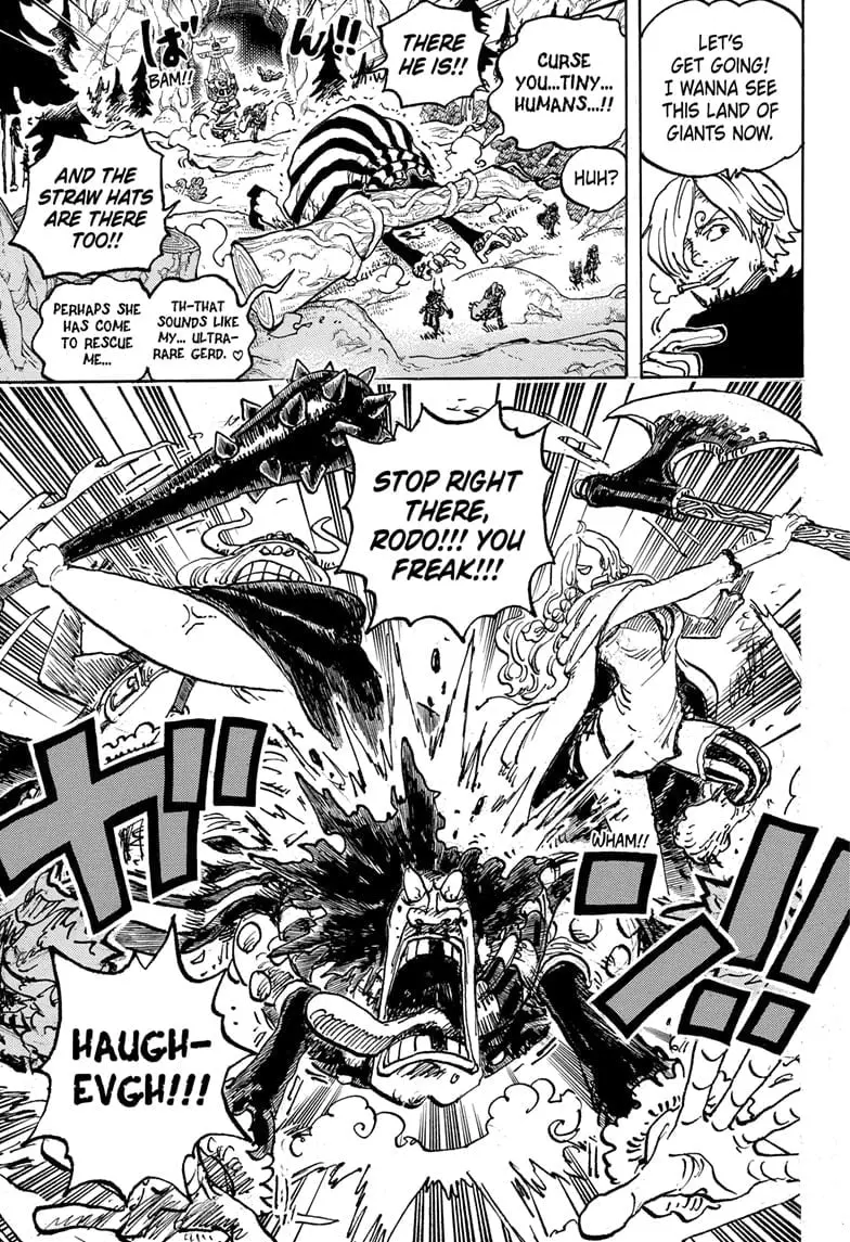 One Piece Manga, chapter 1132, page 11