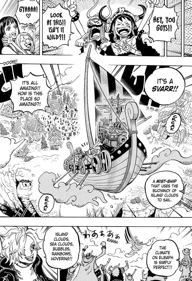 One Piece Manga, chapter 1133, page 6
