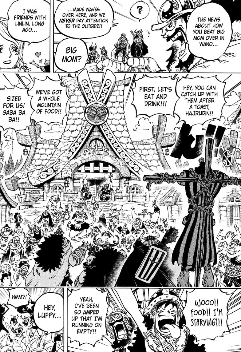 One Piece Manga, chapter 1133, page 8