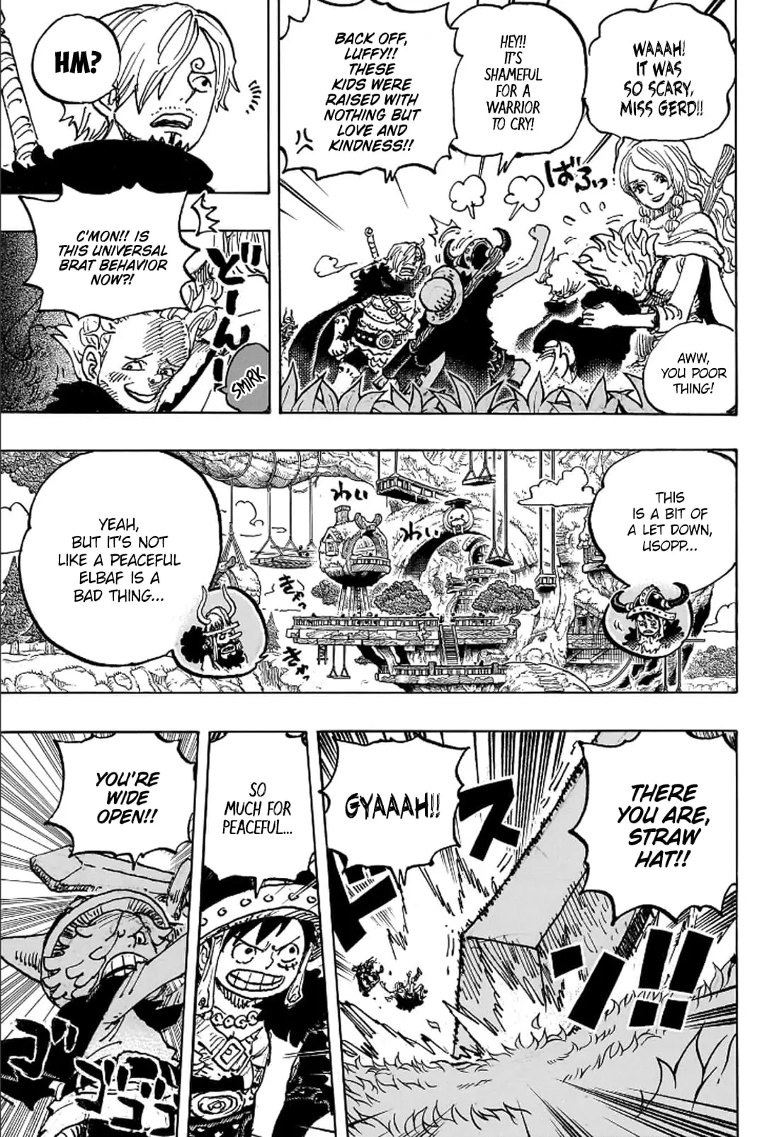 One Piece Manga, chapter 1135, page 6