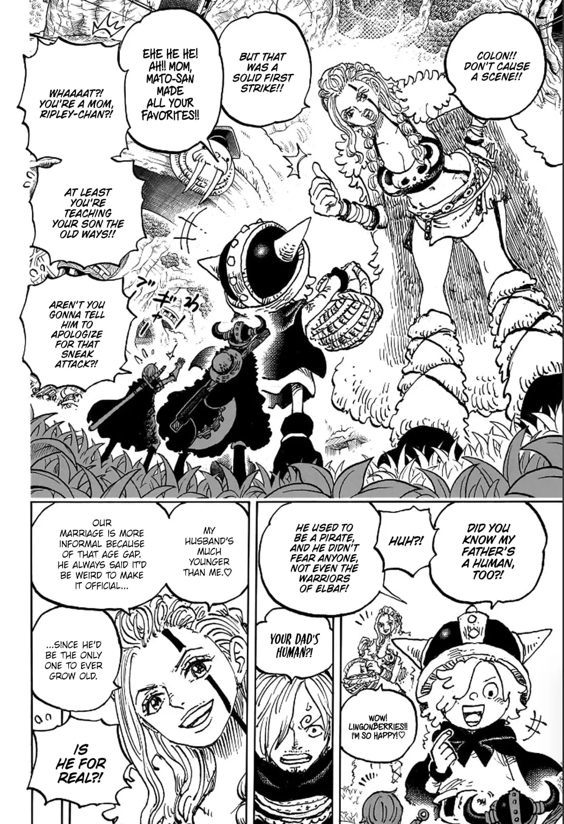 One Piece Manga, chapter 1135, page 9