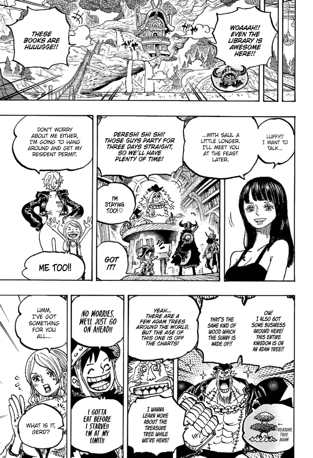 One Piece Manga, chapter 1135, page 10
