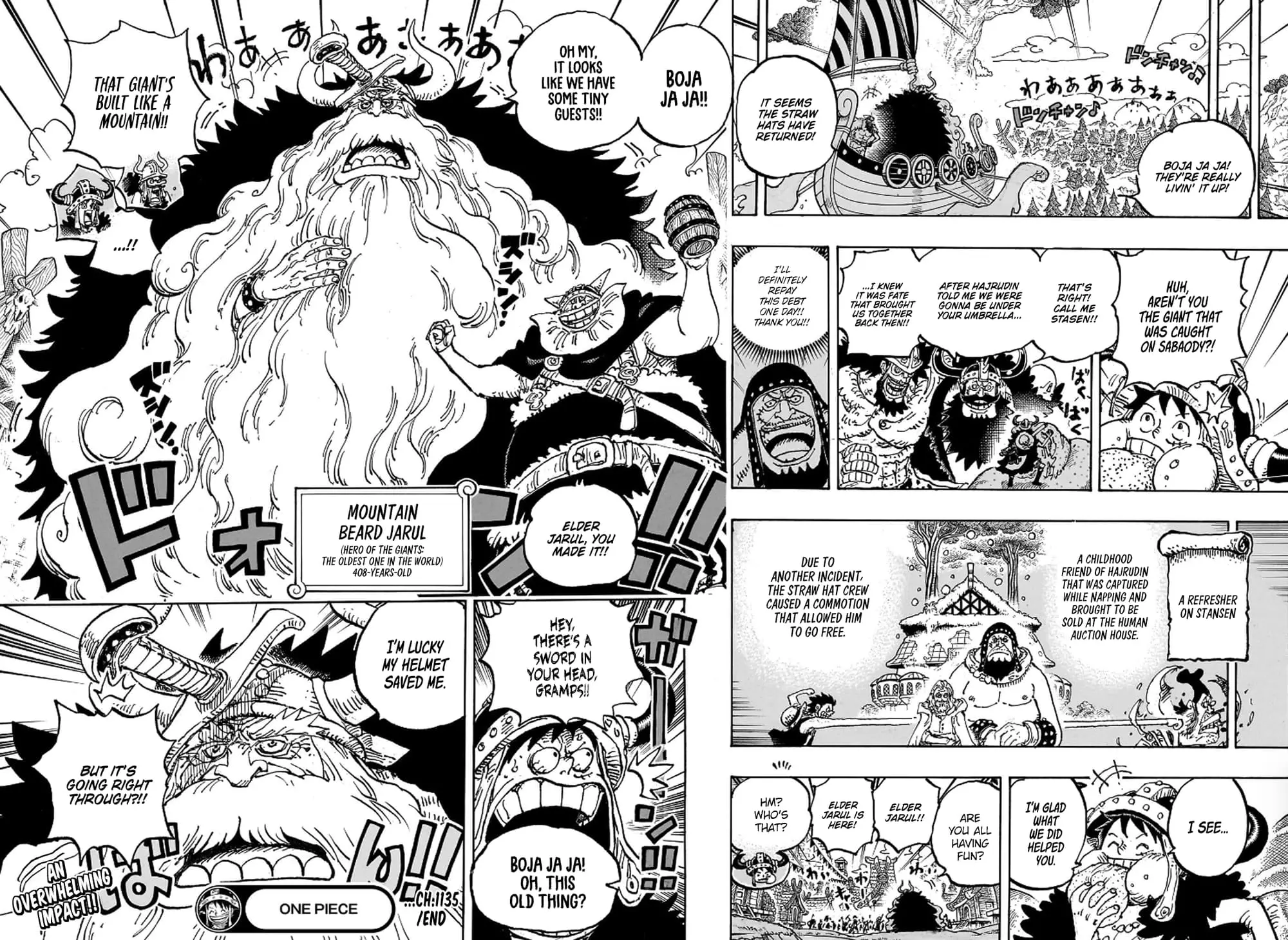 One Piece Manga, chapter 1135, page 14
