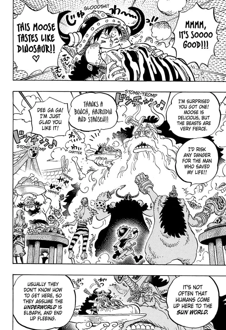 One Piece Manga, chapter 1136, page 2