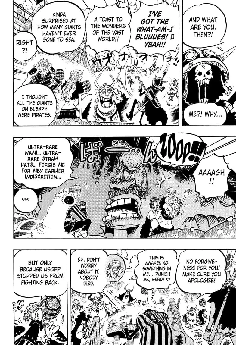 One Piece Manga, chapter 1136, page 4