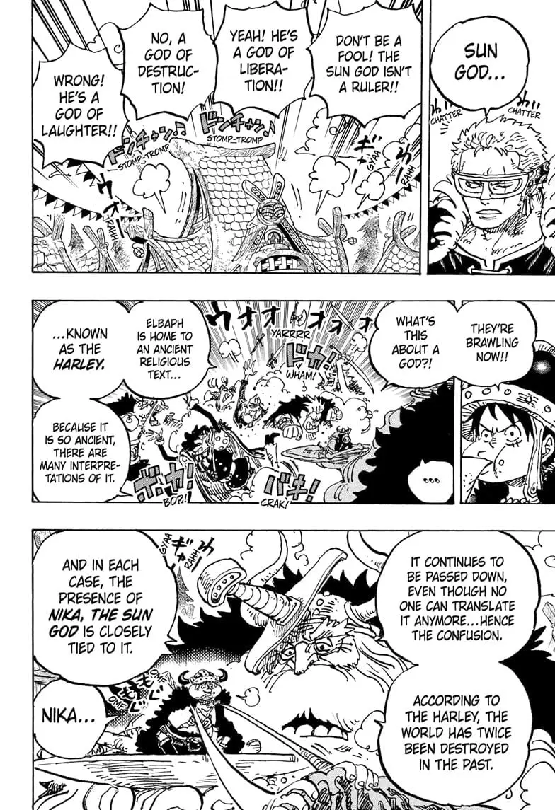One Piece Manga, chapter 1136, page 6