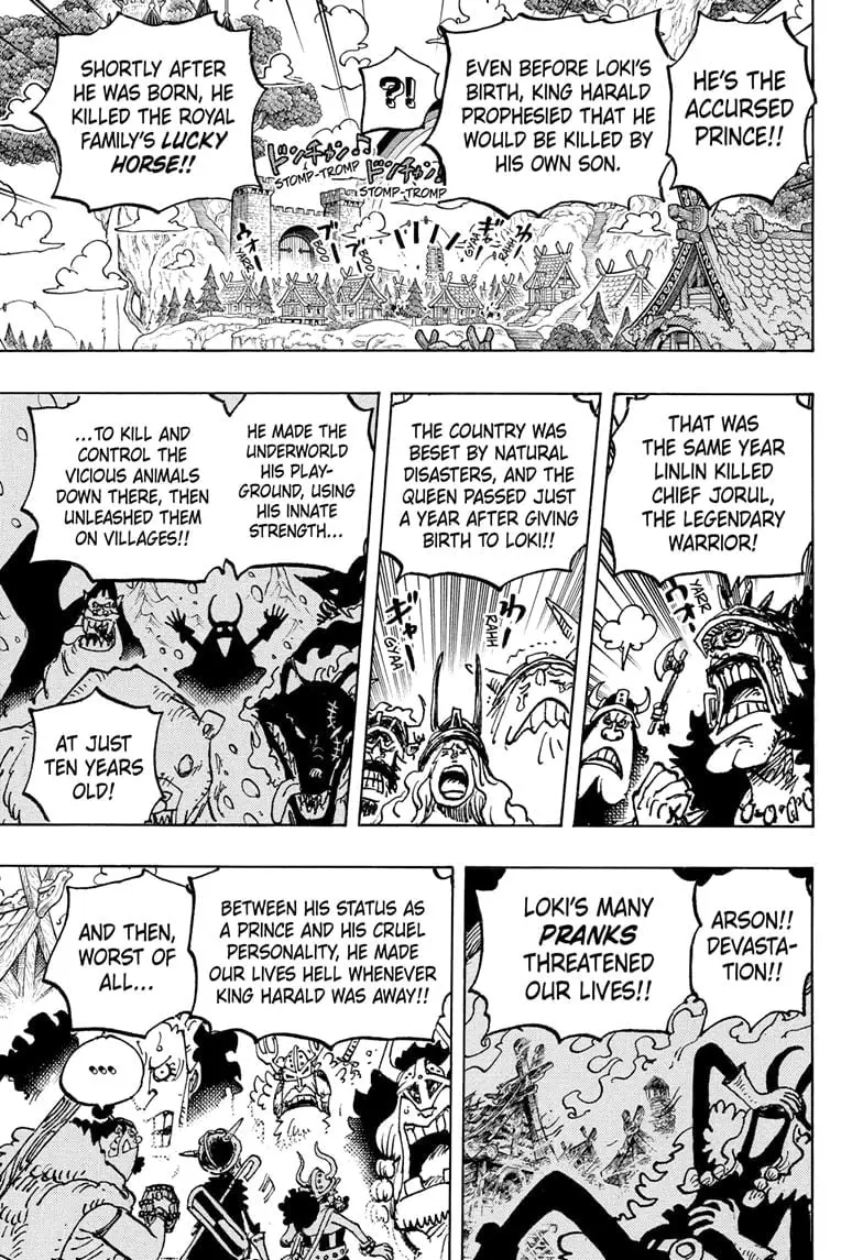 One Piece Manga, chapter 1136, page 9