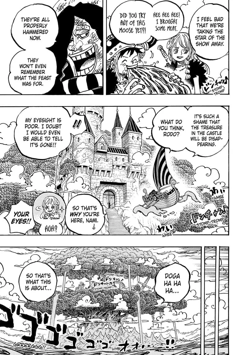 One Piece Manga, chapter 1136, page 13