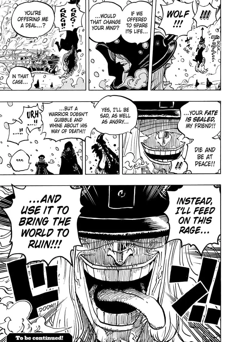One Piece Manga, chapter 1136, page 17