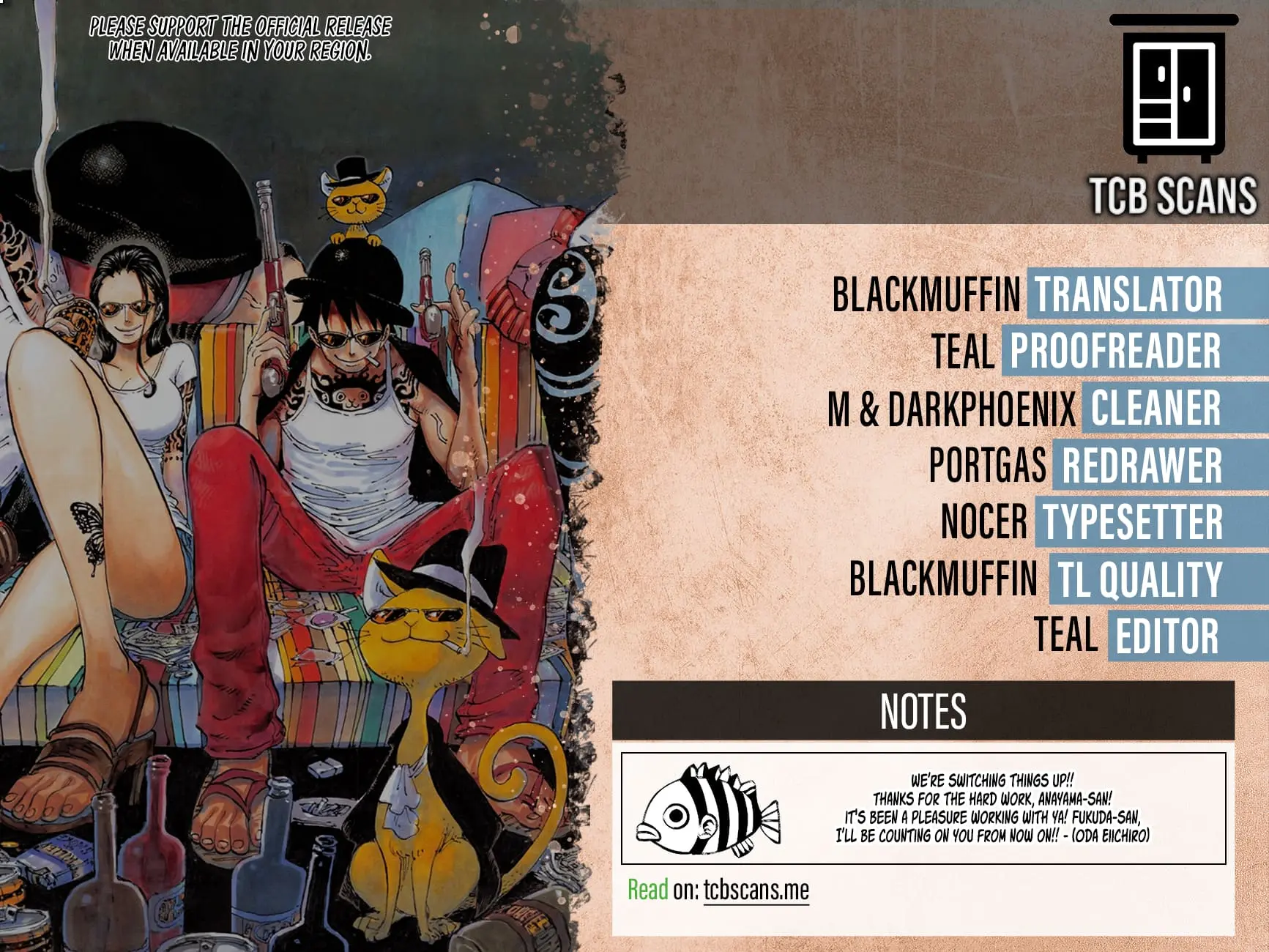 One Piece Manga, chapter 1137, page 2