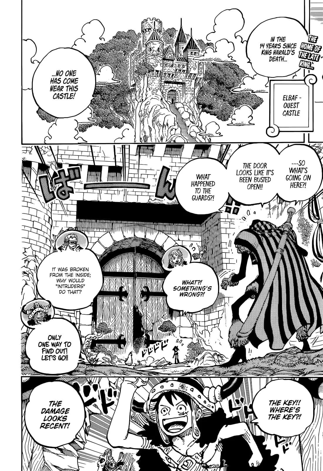 One Piece Manga, chapter 1137, page 3