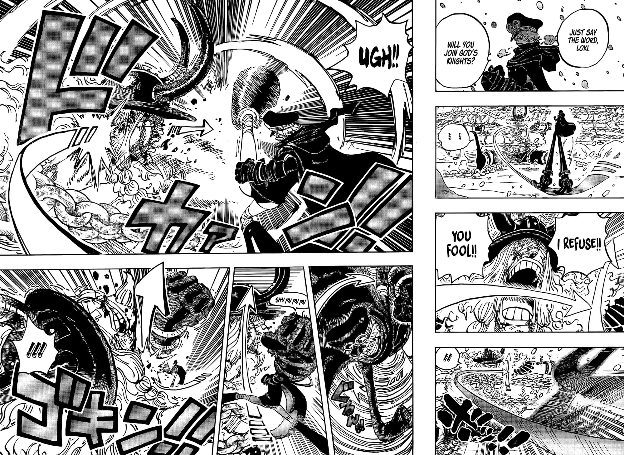 One Piece Manga, chapter 1137, page 13