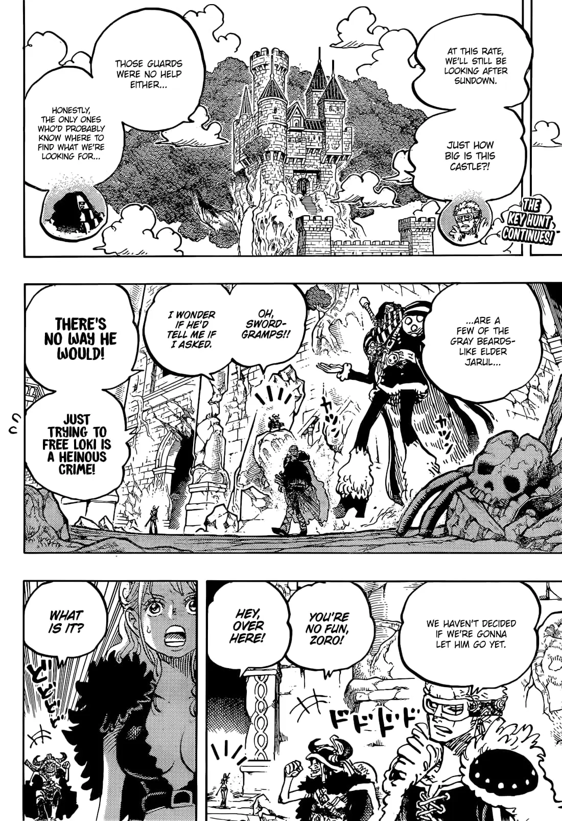 One Piece Manga, chapter 1139, page 3