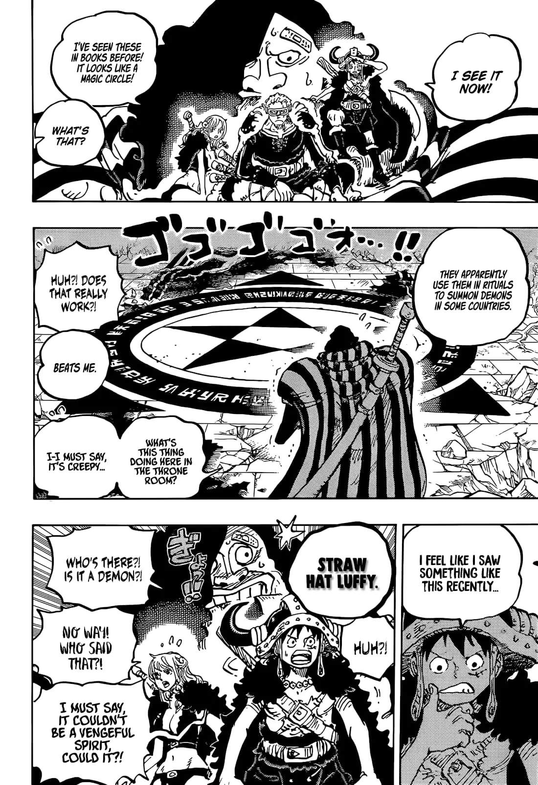 One Piece Manga, chapter 1139, page 5